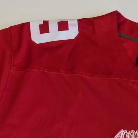 SF 49ers #19 Deebo Samuel Red Stitched Football NFL On Field Jersey Men's XXXL - Picture 5 of 9